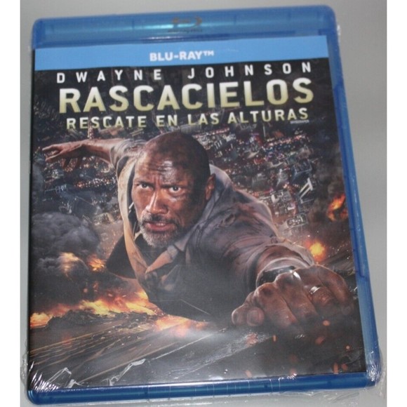 Rascacielos Rescate en las Alturas Skyscraper Blu-Ray Spanish Portuguese English - Picture 2 of 3